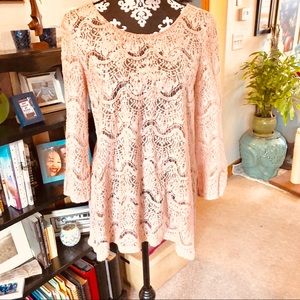 Beautiful, Flirty Crocheted Top